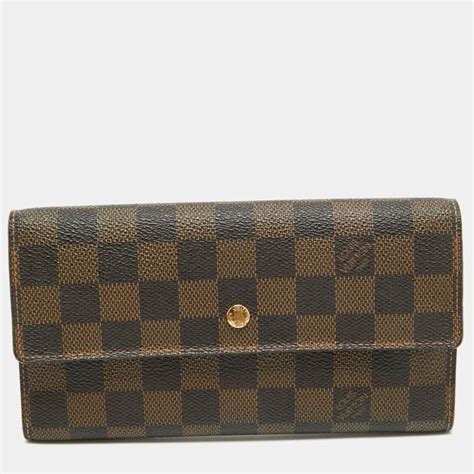 lv damier ebene canvas sarah wallet